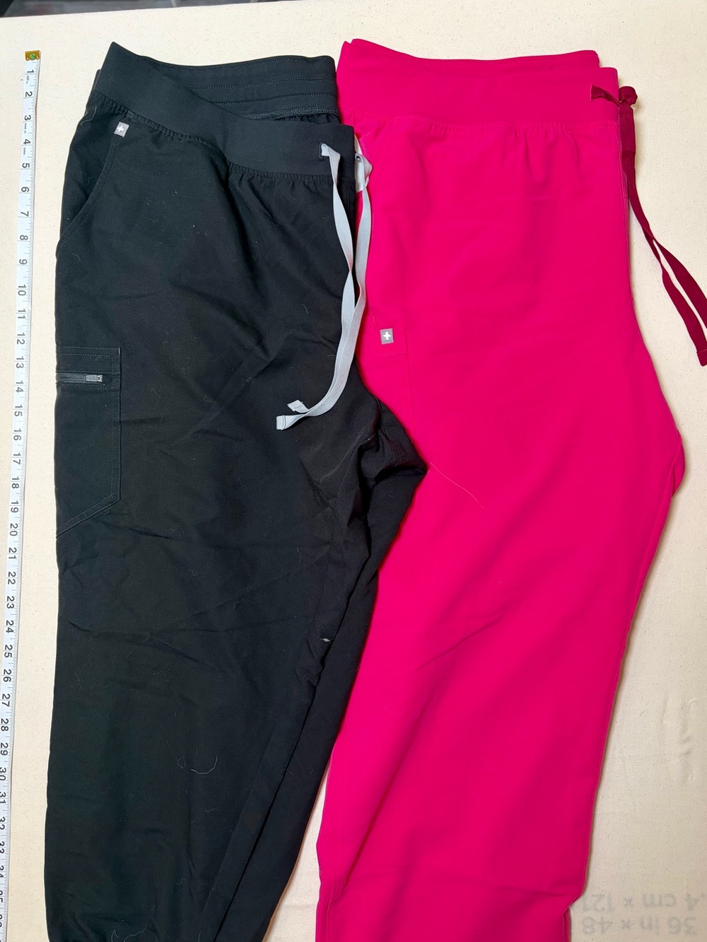 Figs Black Zamora Jogger Scrub Pant & Kade Pink  4XL